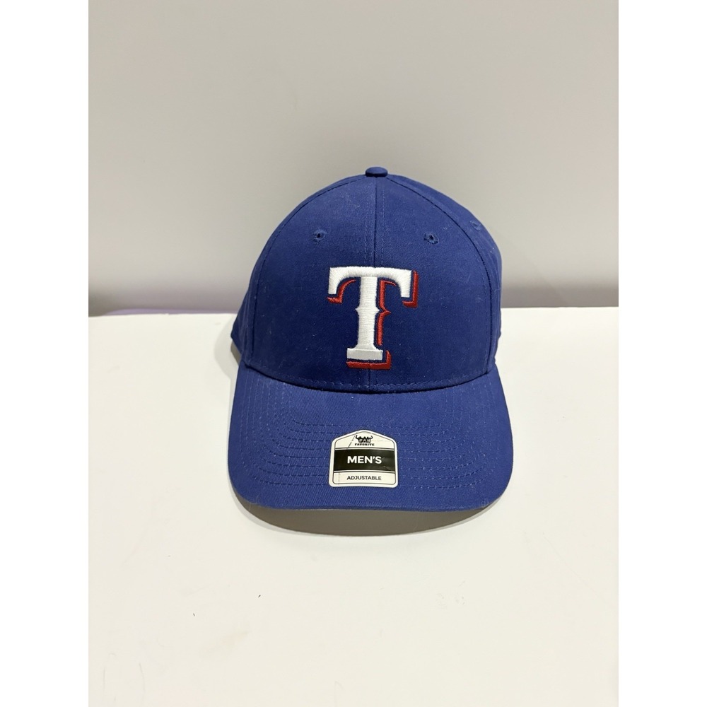 NEW! Texas Rangers BASEBALL HAT Adult‎ Adjustable Embroidered Official MLB NWT